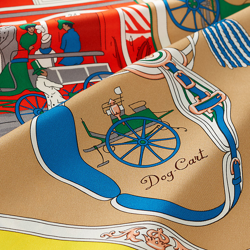 カレ 70 《パロニエ》 - イエロー | Hermès - エルメス-公式サイト